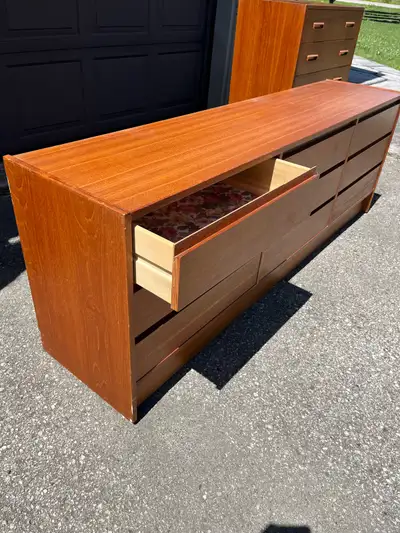 Vintage MCM Teak Dresser, View more
