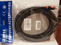 Brand New HDMI Display Port Cables 15 Ft.