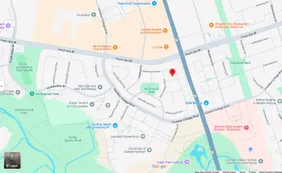 Etobicoke - 1 Bed & Bath Basement for rent near Humber College.