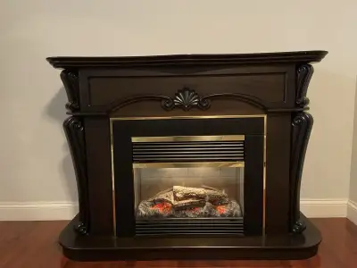 Beautiful electric fireplace , View more