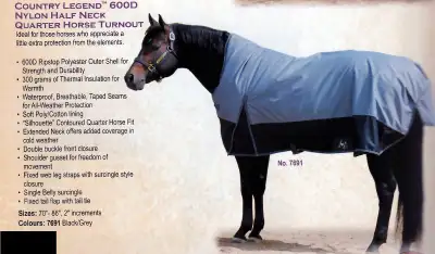 Sz. 84 & 86 Winter Turnout Horse Blankets, new, View more