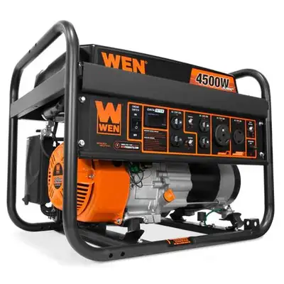 WEN GN4500 4500-Watt 212cc Transfer Switch and RV-Ready Portable Generator, CARB Compliant brand new...