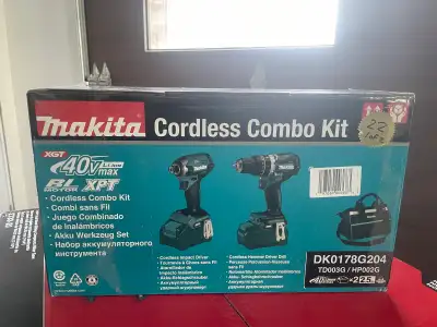 Makita 40v max XGT drill and impact combo, View more