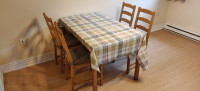 TABLE & 4 CHAIRS (JOKKMOKK) FOR SALE!