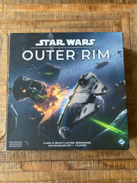 Star Wars: Outer Rim & Unfinished Business (excellent condition)