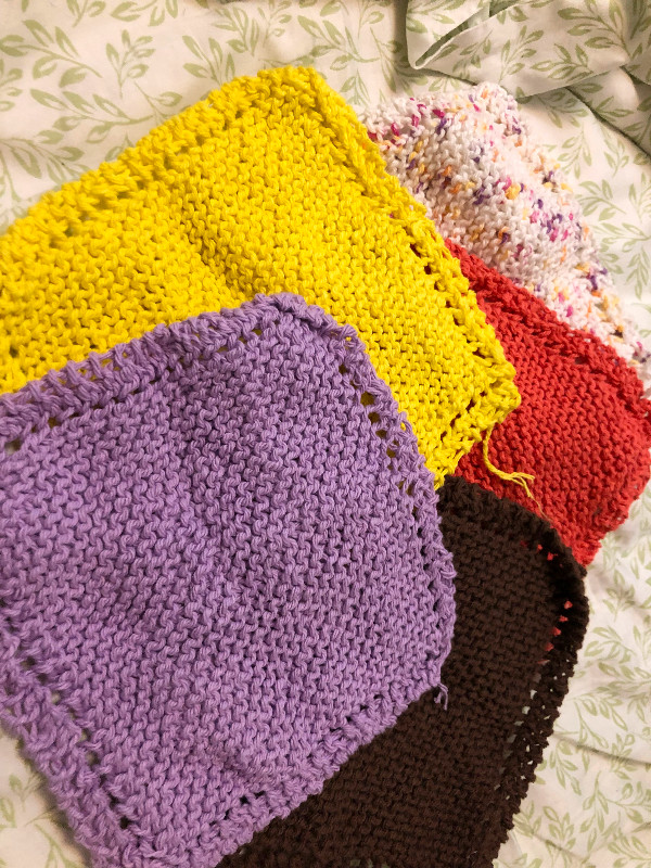 Knitted dishcloths in Other in St. Catharines