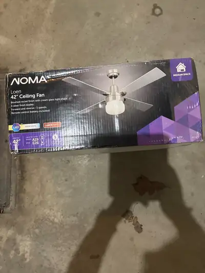 NOMA 42" Ceiling Fan, View more
