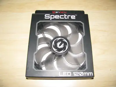 BitFenix Spectre LED 120mm 1000RPM Red LED Case Fan, View more