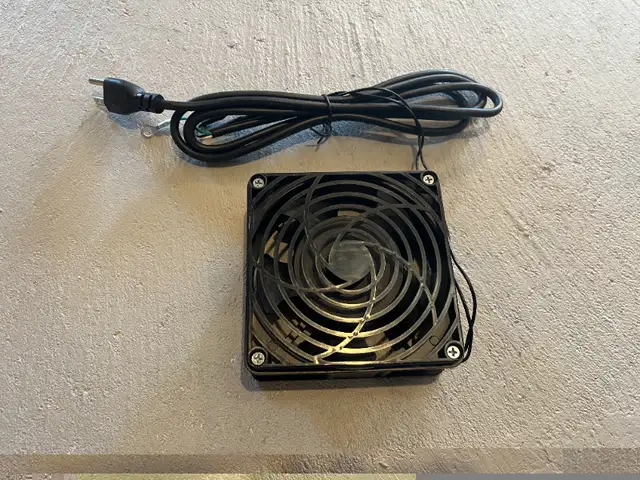 IT / AV Rack Cooling Fan, 110volt with plug64667460624514121