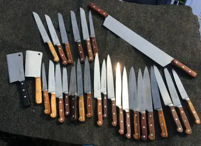 Various kitchen knives, View more