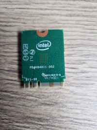 Intel 3168NGW Dual Band Wireless-AC Bluetooth 4.2 WiFi Card