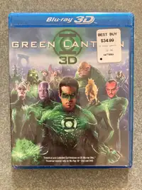 New sealed 3D bluray DC Green Lantern Ryan Reynolds