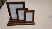 Picture Frame Set of Three Frames
