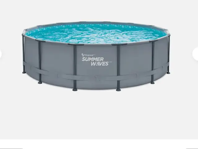 Large 12' diameter above ground Outdoor Pool63838168755459121