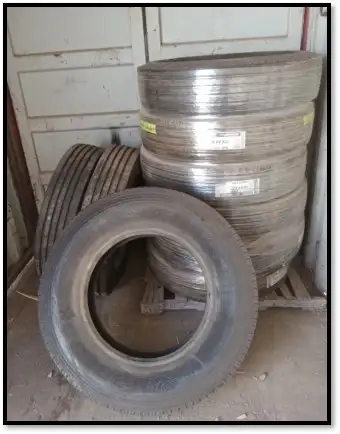 9 PNEUS  HANKOOK AH12 11R24.5 16 PLIS, View more