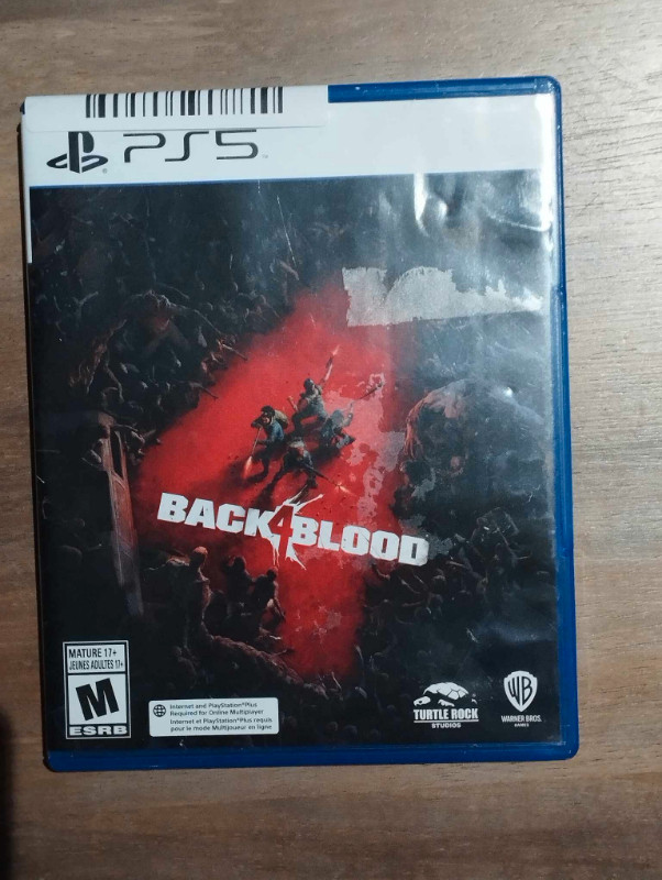 Back for Blood for the Sony Playstation 5 Console (PS5) in Other in Mississauga / Peel Region