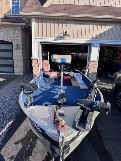 Hello, selling my custom 14 foot aluminum fishing boat 2014 20HP mercury four stroke motor in great...