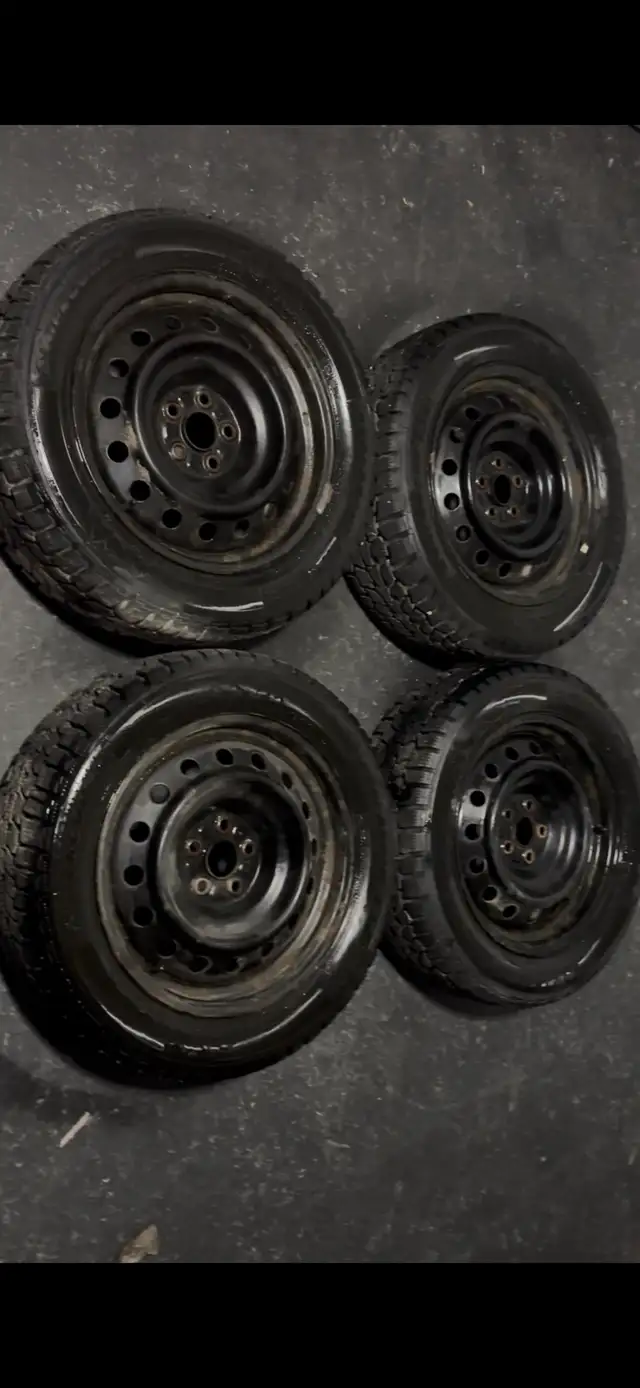 Excellent Set Of Hercules Avalanche Winter Tires And Rims  in Tires & Rims in Mississauga / Peel Region - Image 3