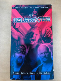 Wrestling VHS Video - Insurrextion