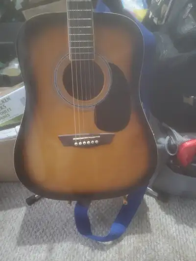 GWL ACOUSTIC GUITAR,DIGITAL TUNER, STAND FOR SALE, View more