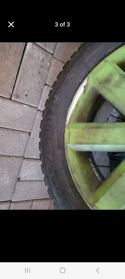 Scampiro Winter Tire with Rims All four Winter Tires 235/55 R17 Excellent Condition with lots of gri...