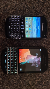 Blackberry Q10 and Blackberry 9790