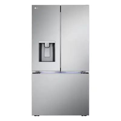 fridge-LG-36"-counter depth stainlessteel-ice&water-$1499 no tax, View more
