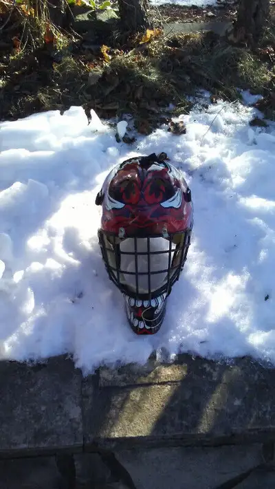 Goalie mask, View more