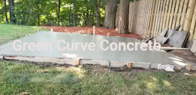 Concrete Pad/Concrete Slab/Shed Pad/Garage Pad/Hot Tub Pad, View more