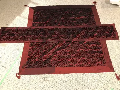 Red Display Table Cloths, View more