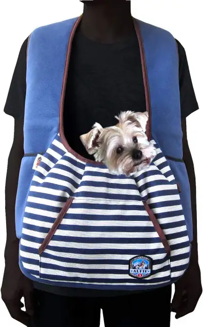 Sac de transport pour chien / Dog carrier Utilisé quelques fois / Used a few times Voir mes autres a...