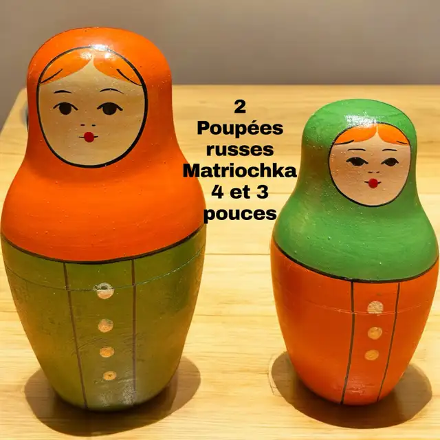 2 Russian Dolls Matriochka630130925680671224