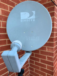 Direct TV 18'' Satellite Dish Antenna With Mount and LNB