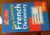 Collins easy French Dictionary for sale