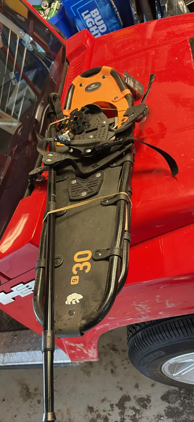 Olympic 30 Set of Snowshoes - new with tags in Fishing, Camping & Outdoors in Sarnia - Image 3