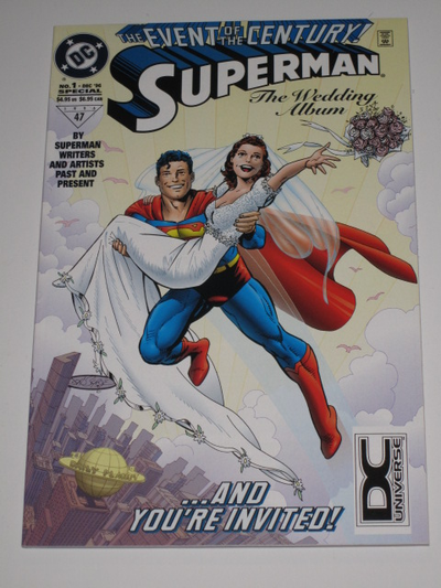 Hi Everyone, DC Comics Superman the Wedding Album (DC Universe Variant!) & Variant cover plus the Ho...