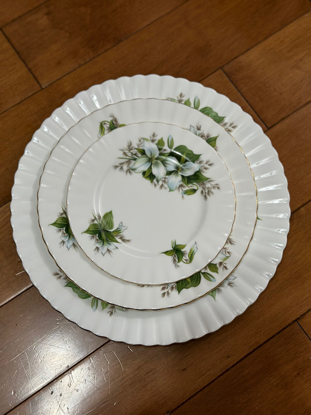 Vintage 1970s Royal Albert Albert Trillium Bone China England  in Kitchen & Dining Wares in Hamilton