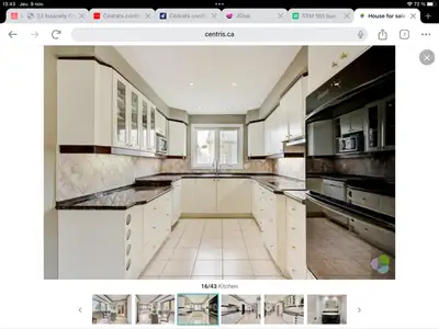 Kitchen Cabinets -FREE- 10'x22' -white thermoplastic over MDF, View more