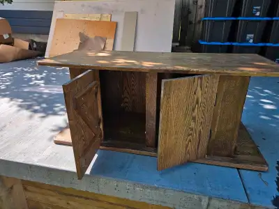 Wood coffee table, View more