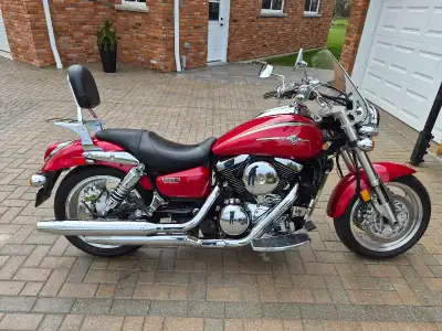 2002 Kawasaki 1500cc Vulcan Meanstreak. 2nd owner since 2004. Has been well maintained and pre-inspe...