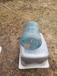 Chicken Waterer with heater inside for the winter 