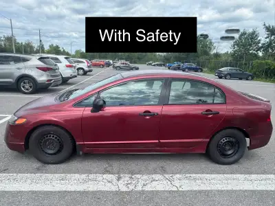 2008 Honda Civic DX – Safety Certified – Ready to Drive! Price: $4,500 (Cash Only) Selling my 2008 H...
