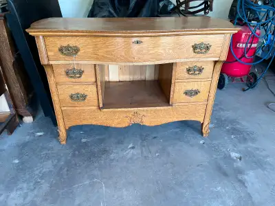 Quarter Sawn Oak Buffet, View more