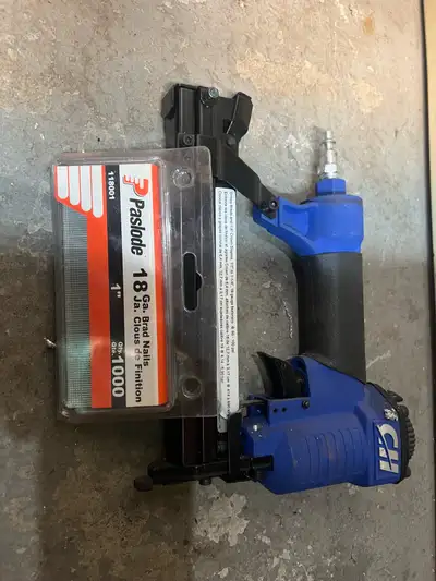Air Tool - Nailer with some brad nails, View more