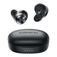 Monster Achieve 100 AirLinks Wireless Earbuds, Super Fast Charge