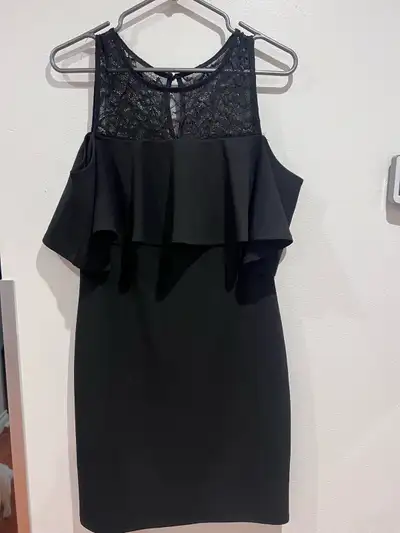 women’s black dress., View more