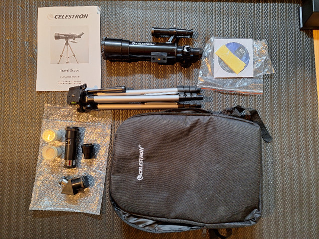 Celestron - 50mm Travel Scope Telescope in Hobbies & Crafts in City of Toronto - Image 2