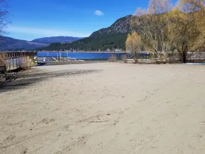 Rare opportunity to rent (May through September) a true beachfront RV site in one of the Shuswap’s m...