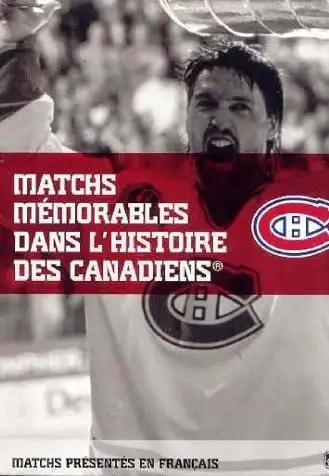 10 DVD MATCHS MÉMORABLES DANS L'HISTOIRE DES CANADIENS ÉTAT NEUF, View more