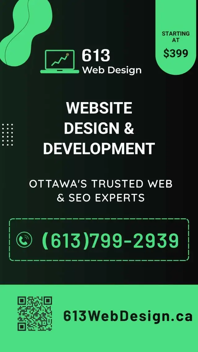 Web Design & Development → 613WebDesign.ca